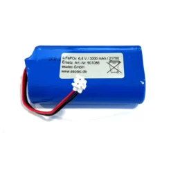 Akku LiFe 604 V/ 3000 mAh/ 19,2 Wh (21700) Kabel weiße Buchse