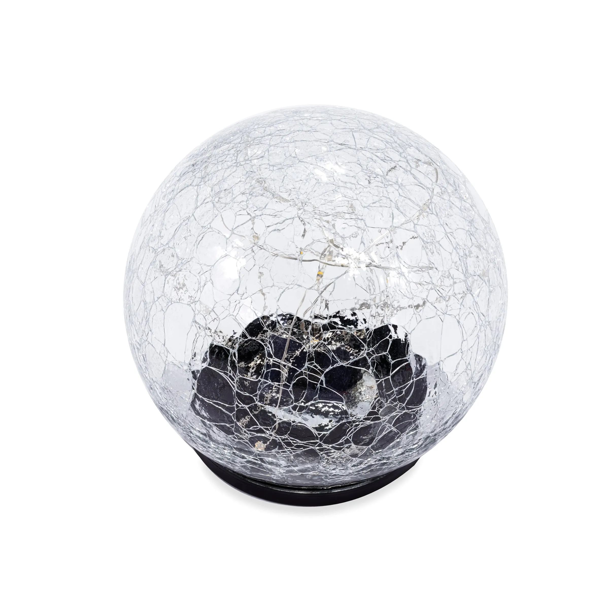 Einzelne Leuchtkugel Golden Ball 15 cm, inkl. Akku