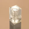 Elegante Standleuchte Bubble Tower 30 cm aus Edelstahl