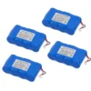 Ersatzakkupack LiFePO4 12,8 V / 4 x 6 Ah - mit Stecker weiß
