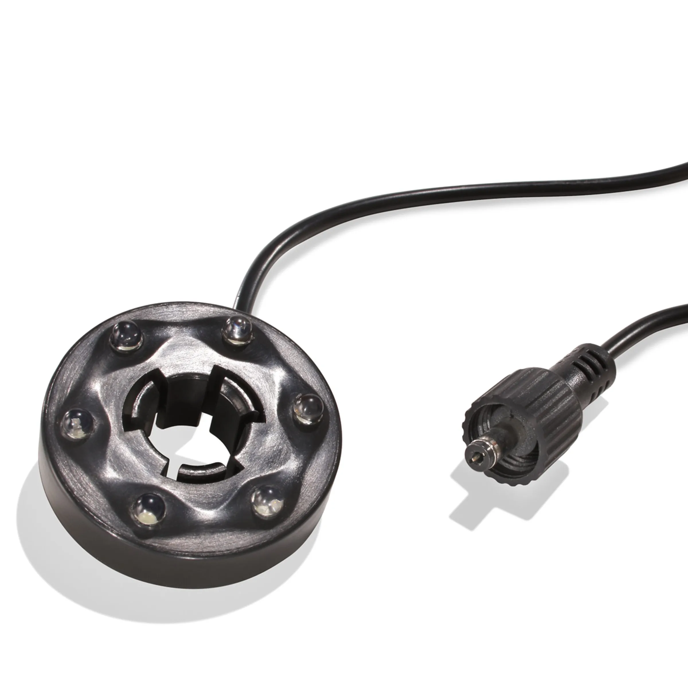 LED Lichtring 12 - 24 VDC mit 6 LEDs, blau