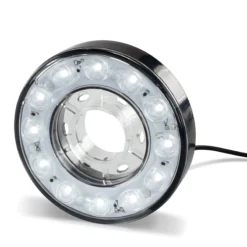 LED Lichtring 9 - 14 VDC mit 12 LEDs, kaltweiß