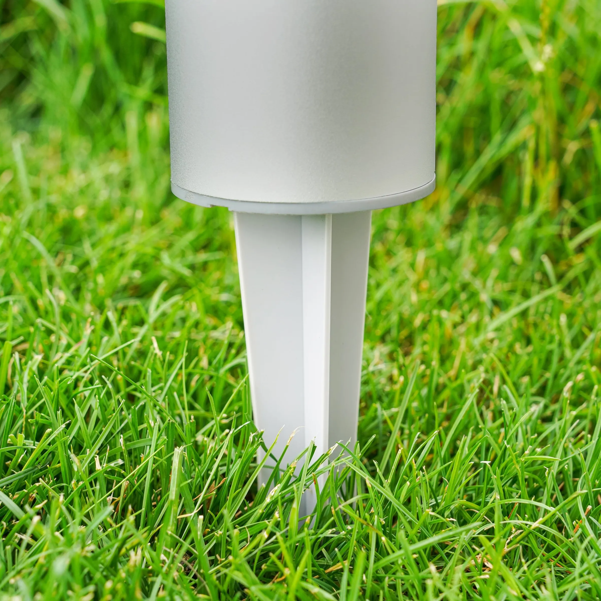 Moderne Solar Standleuchte Pole Light 50 cm DuoColor
