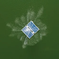 Schwimmender Solar Fischteichbelüfter 160/5000