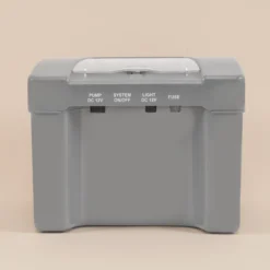 Solar Bachlaufpumpenset 100/1900 für UVC mit 24 Ah LiFePO4 Akku