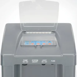 Solar Bachlaufpumpenset 100/2600 mit 24 Ah Pb Akkuspeicher