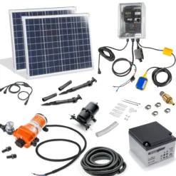 Solar Bewässerungsset mit Druckpumpe