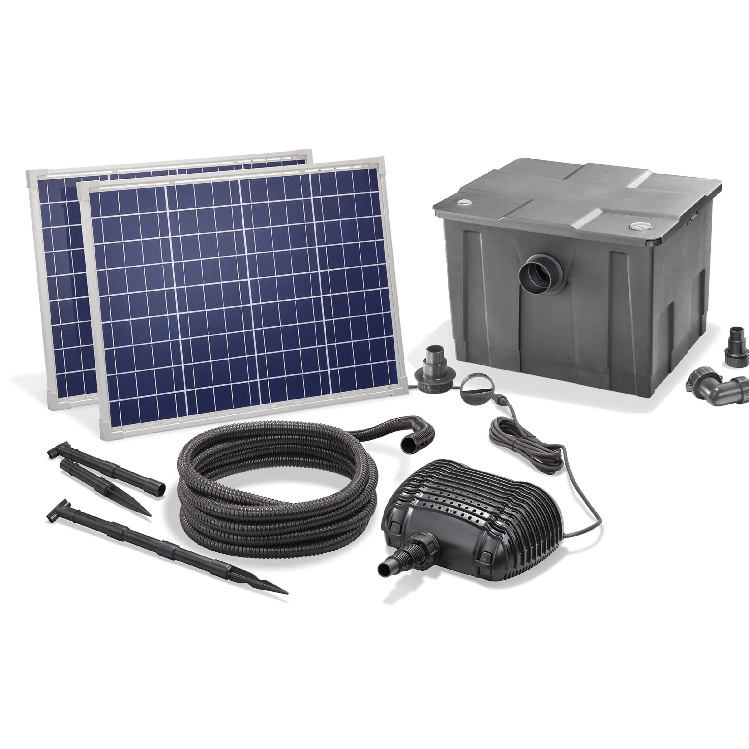 Solar Durchlauffilter-Set 100/3400