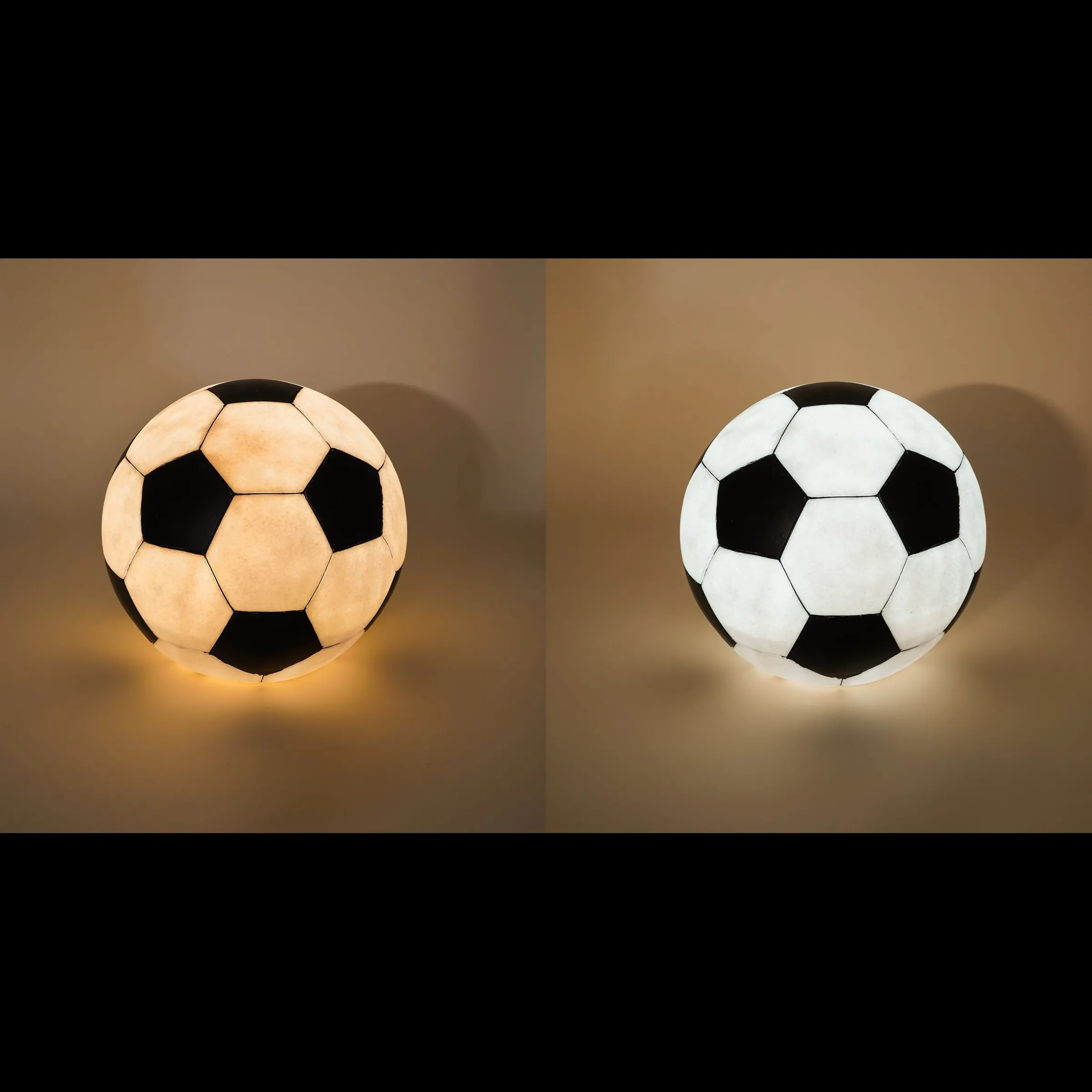 Solar Fußball-Dekoleuchte ⌀ 27 cm