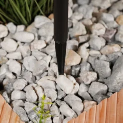 Solar Gartenfackel Lorenzo im 3er-Set