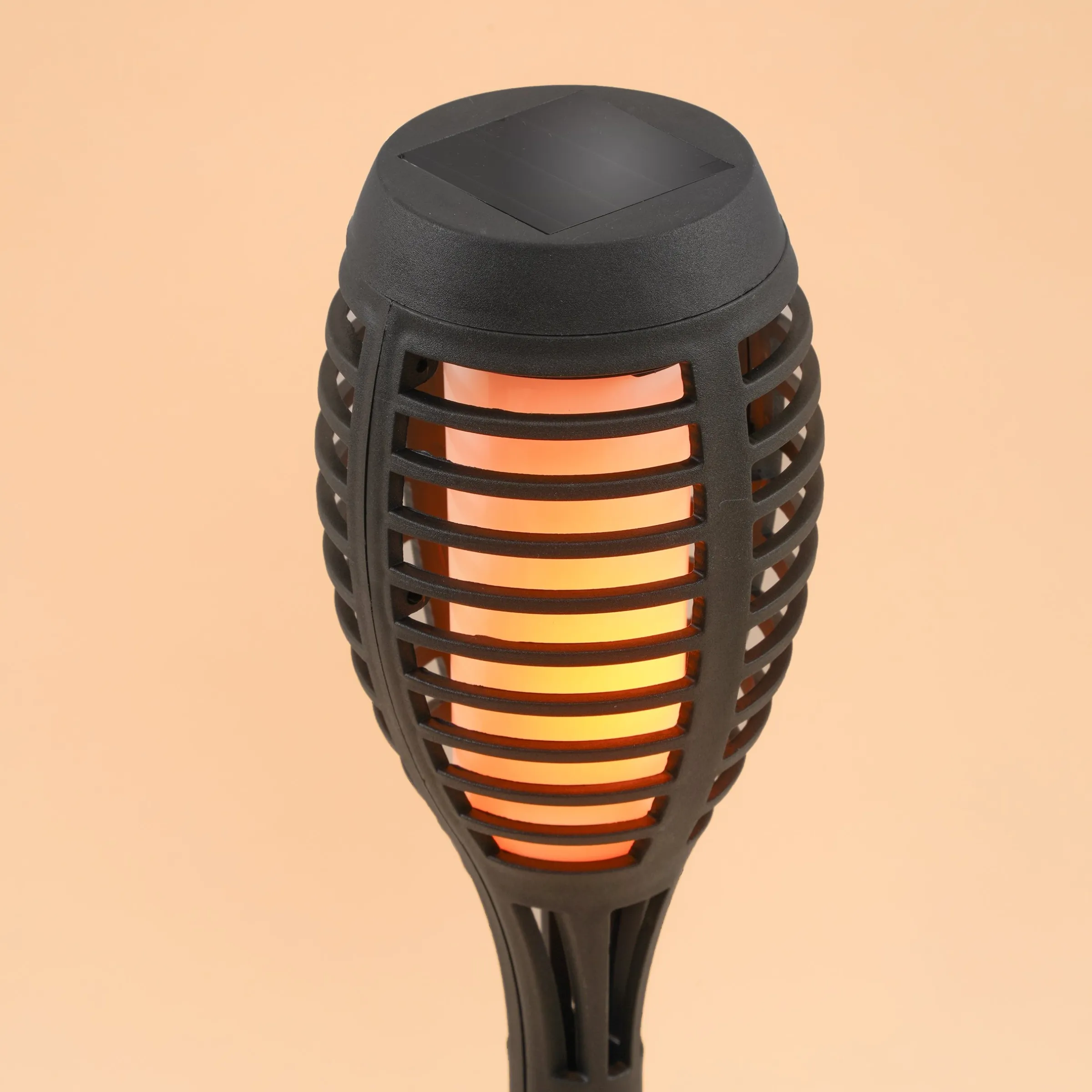 Solar Gartenfackel Lorenzo im 3er-Set