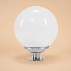 Solarkugel ⌀ 30 cm mit Edelstahl-Standfuß und Fernbedienung