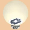 Solarkugel Liana ⌀ 50 cm mit Edelstahlfuß und Fernbedienung
