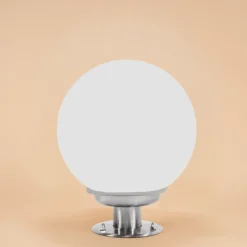 Solarkugel Liana ⌀ 30 cm mit Edelstahlfuß und Fernbedienung