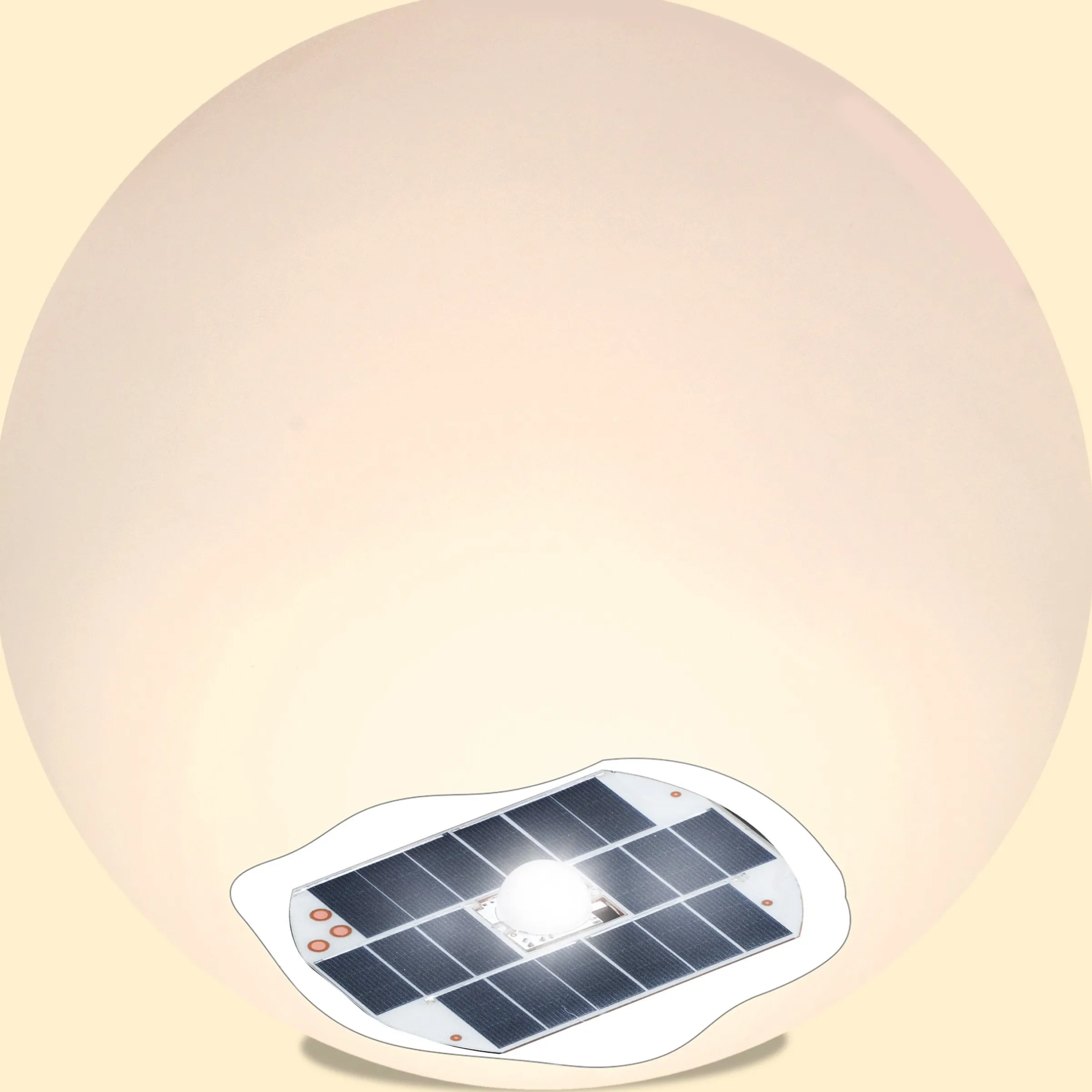 Solarkugel Liana ⌀ 50 cm mit Fernbedienung