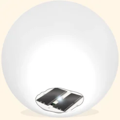 Solar Leuchtkugelset Basic ⌀ 20, 30 & 40 cm mit 7 Lichtfarben