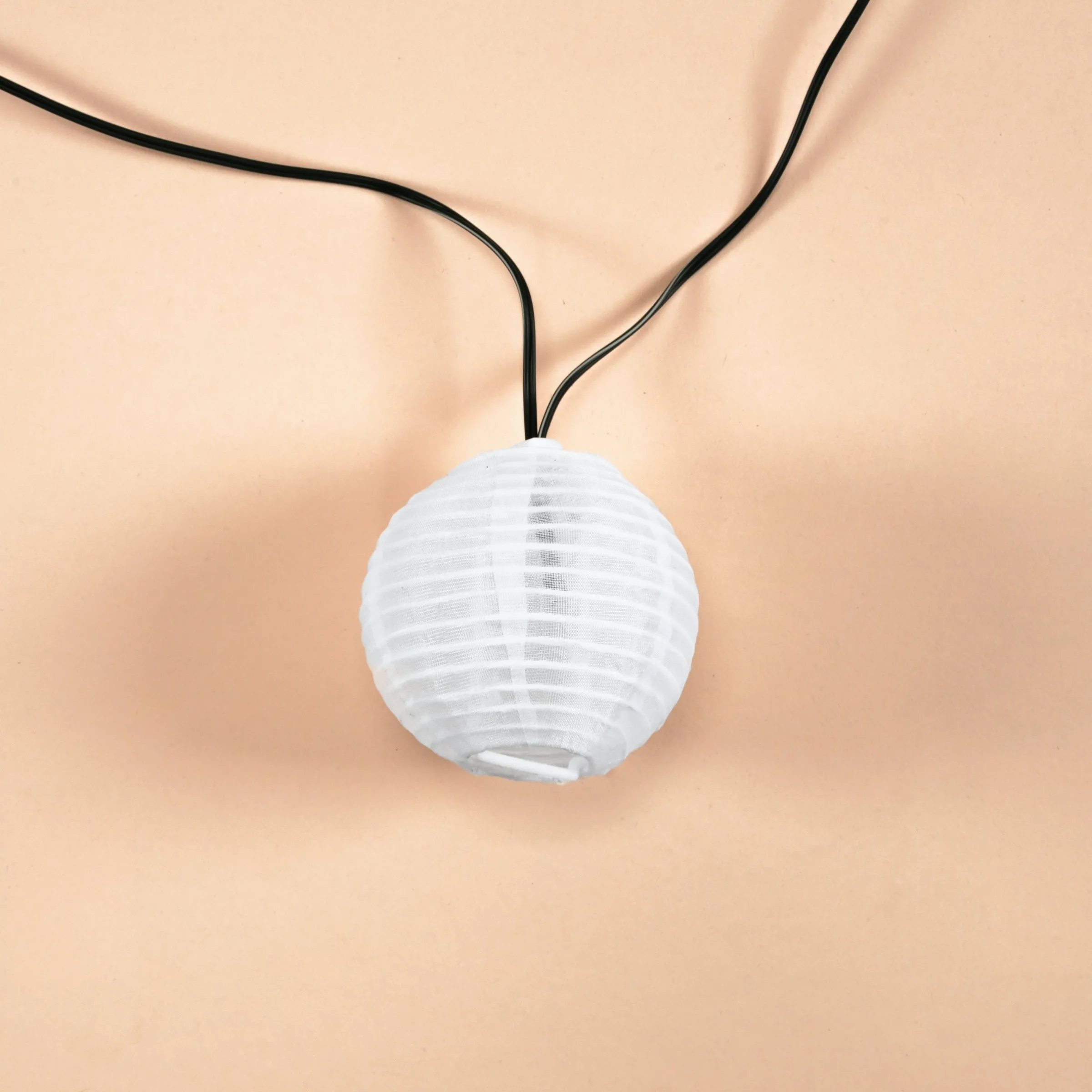 Solar Lichterkette mit 20 Lampions
