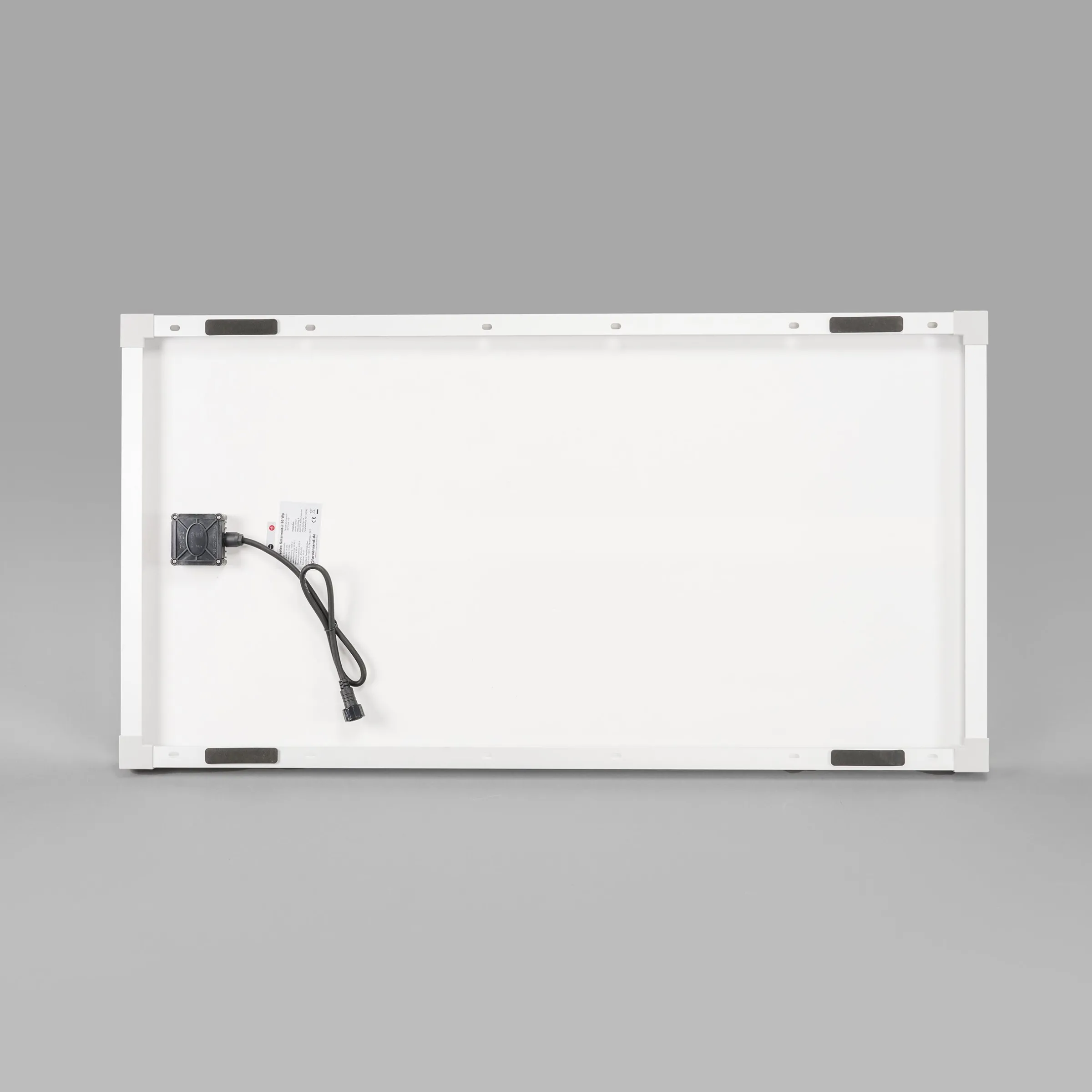 Solarmodul 2er-Set 80 Wp / 18 V mit Stecker 2-polig groß