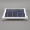 Solarmodul 5 Wp / 8 V mit Stecker 2-polig rund