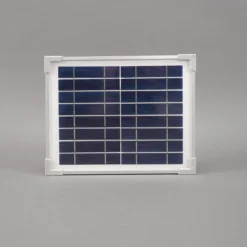 Solarmodul 5 Wp / 8 V mit Stecker 2-polig rund