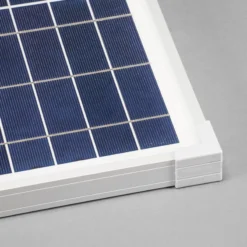 Solarmodul 25 Wp / 18 V mit Stecker 2-polig groß
