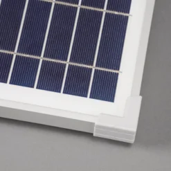Solarmodul 8 Wp / 8 V mit Stecker 2-polig rund - neues Modell