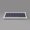 Solarmodul 8 Wp / 6 V mit Stecker 2-polig rund