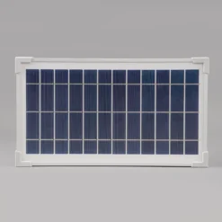 Solarmodul 8 Wp / 6 V mit Stecker 2-polig rund