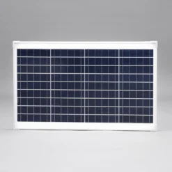 Solarmodul 35 Wp / 18 V mit Stecker 2-polig klein