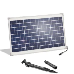 Solarmodul 35 Wp / 18 V mit Stecker 2-polig klein