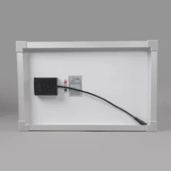 Solarmodul 12 Wp / 12 V mit Stecker 2-polig klein