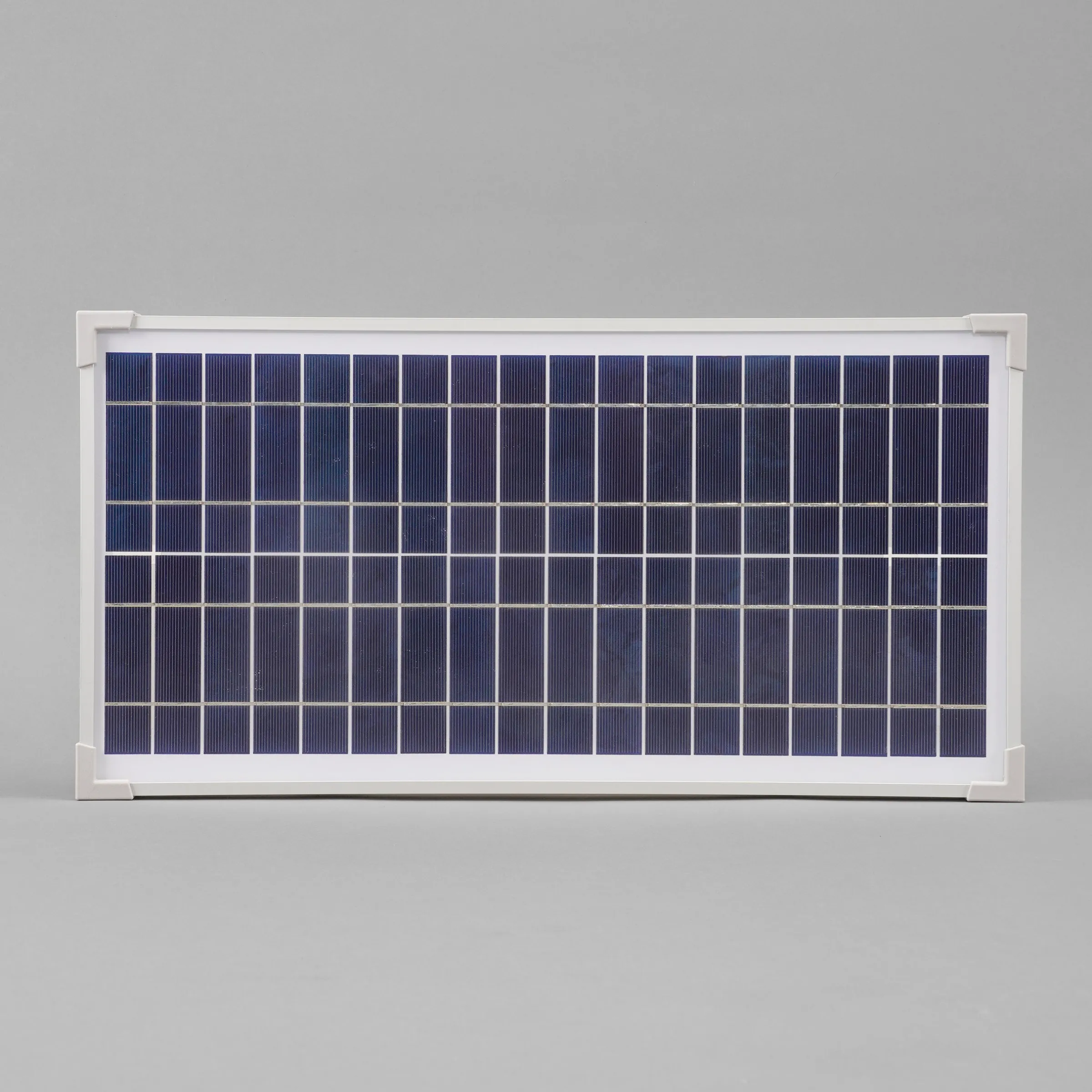 Solarmodul 15 Wp / 18 V mit Stecker 2-polig klein