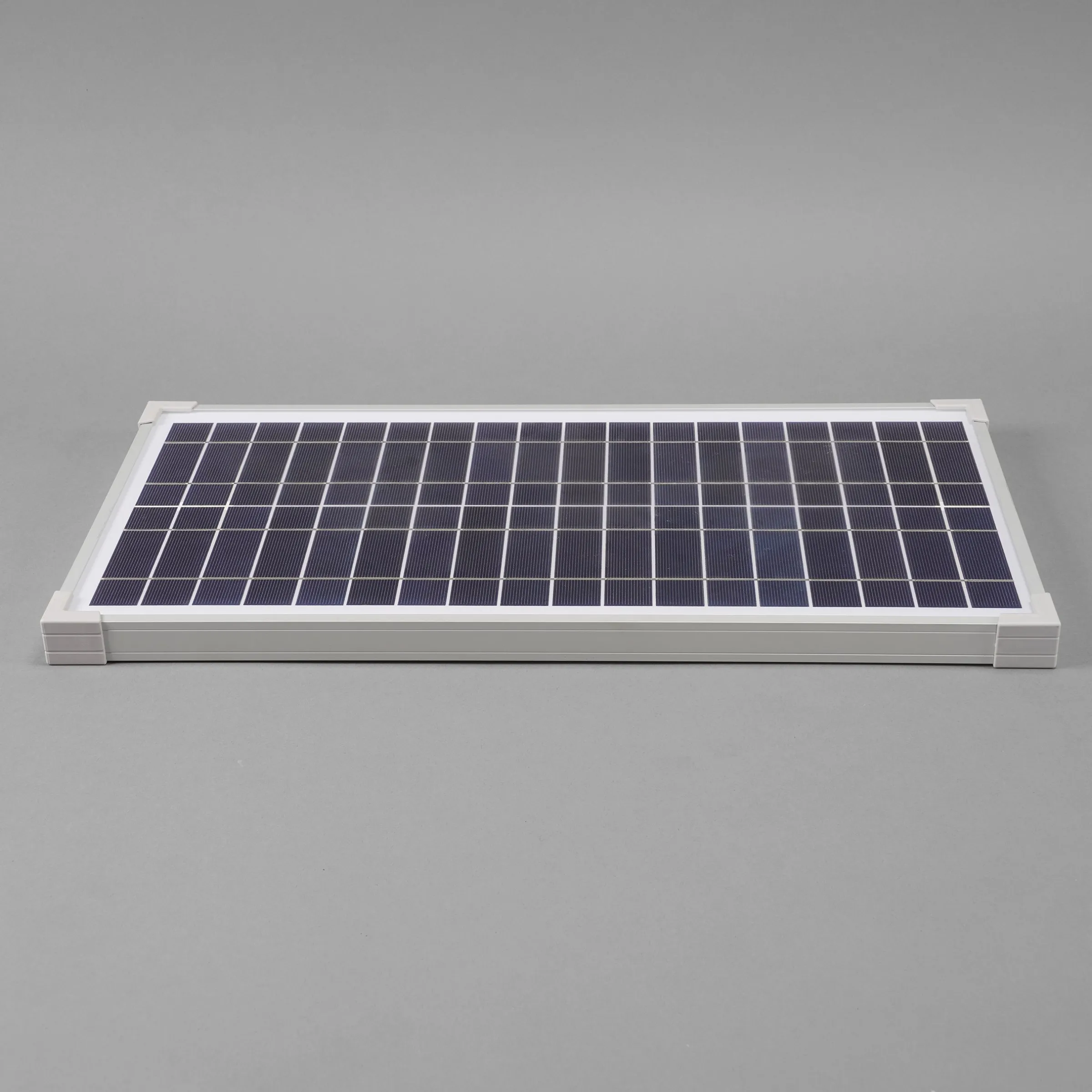 Solarmodul 15 Wp / 18 V mit Stecker 2-polig klein