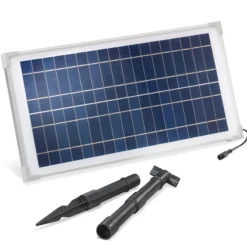 Solarmodul 15 Wp / 18 V mit Stecker 2-polig klein