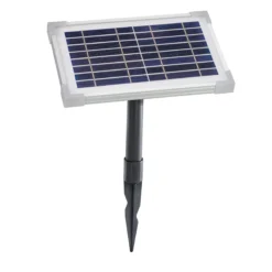 Solarmodul 3,5 Wp / 8 V mit Stecker 2-polig rund