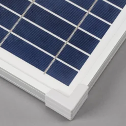 Solarmodul 12 Wp / 12 V mit Stecker 2-polig klein - neues Modell