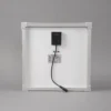 Solarmodul 15 Wp / 18 V mit Stecker 2-polig klein - neues Modell