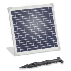 Solarmodul 15 Wp / 18 V mit Stecker 2-polig klein - neues Modell