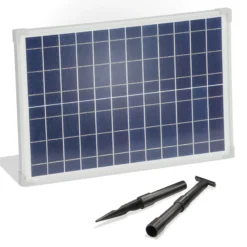 Solarmodul 25 Wp / 12 V mit Stecker 2-polig klein - neues Modell