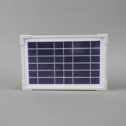 Solarmodul 3,5 Wp / 6 V mit Stecker 2-polig rund