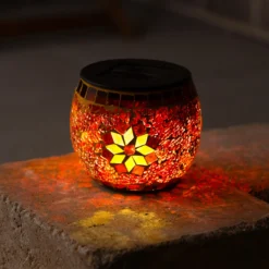 Solar Mosaik-Tischleuchte Brilliant ⌀ 13 cm