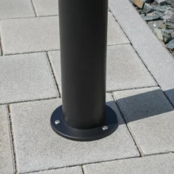 Solar PIR-Standleuchte Amelia 53 cm, schwarz
