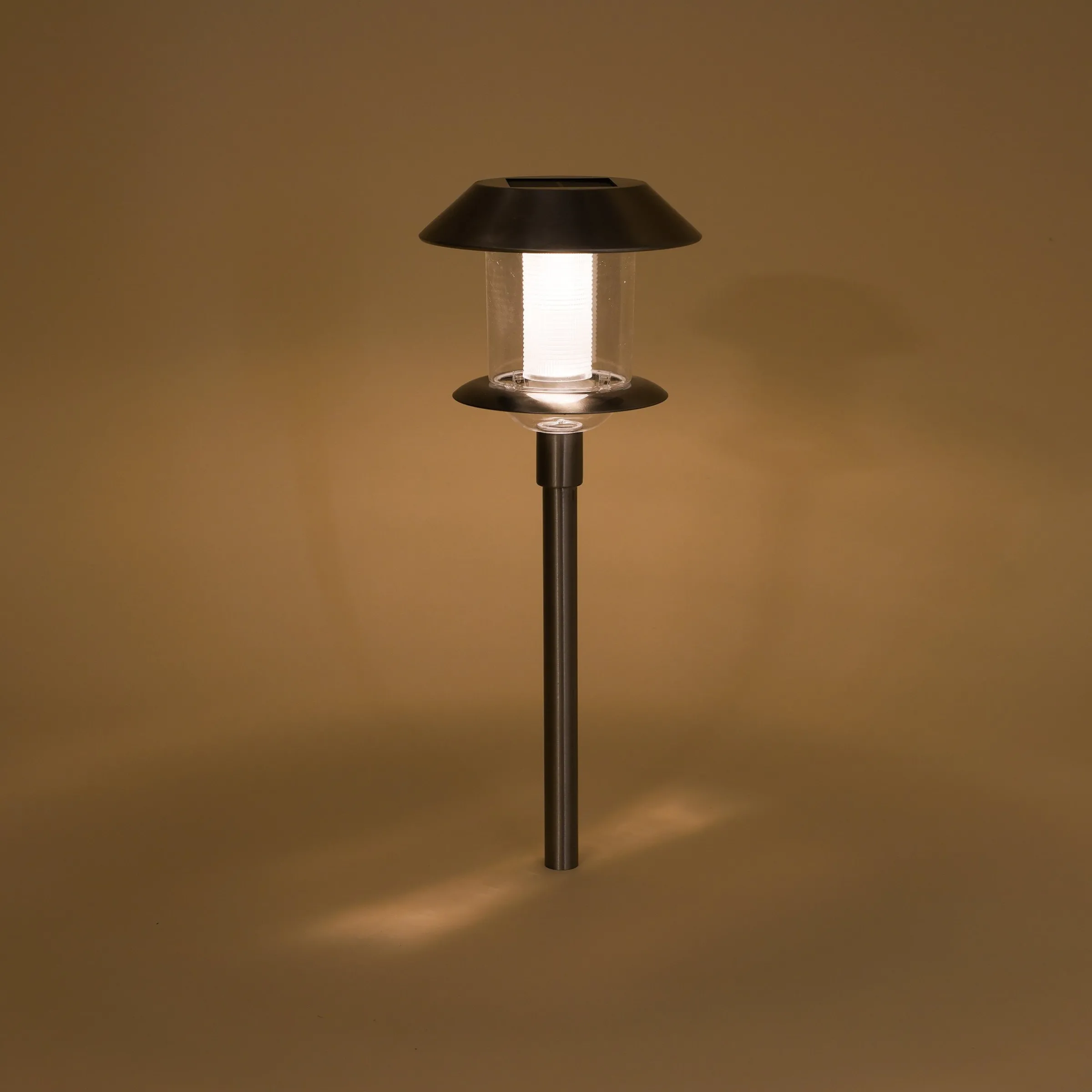 Solar Stableuchte Swing 38 cm DuoColor Edelstahl