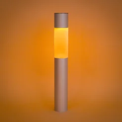 Solar Standleuchte Pole Light 50 bernsteinfarben