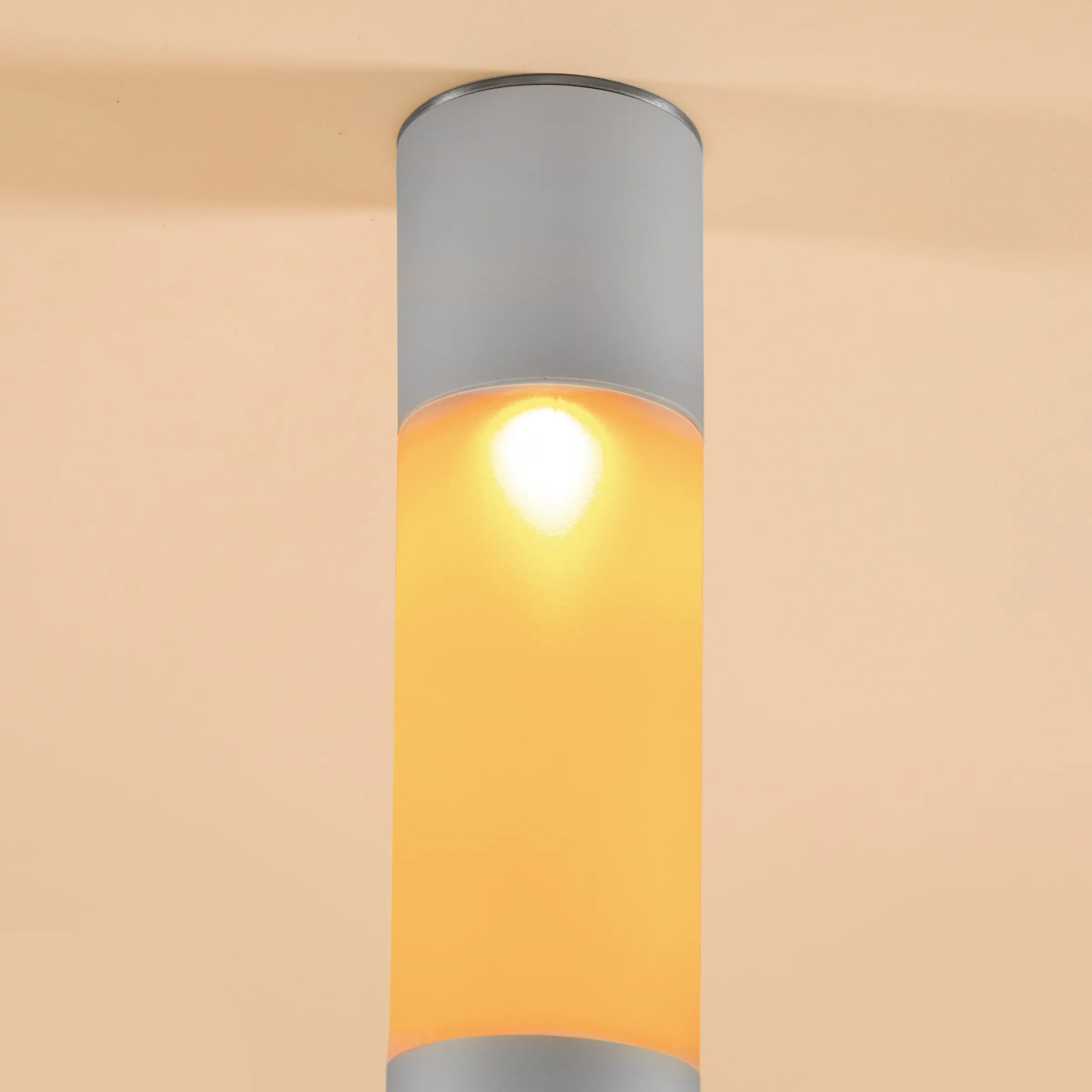 Solar Standleuchte Pole Light 70 bernsteinfarben