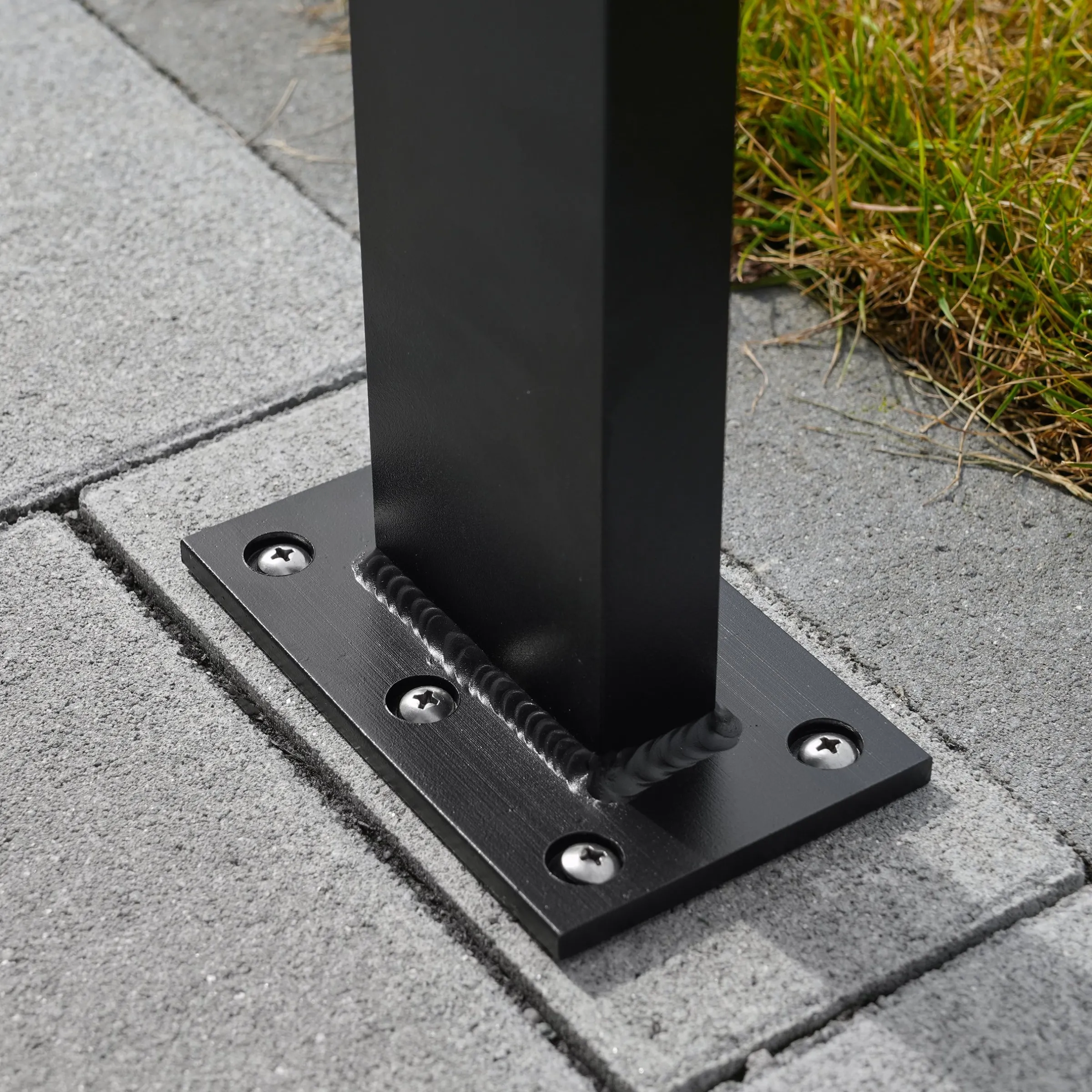 Solar Standleuchte Viola 100 cm mit LED-Glühbirne