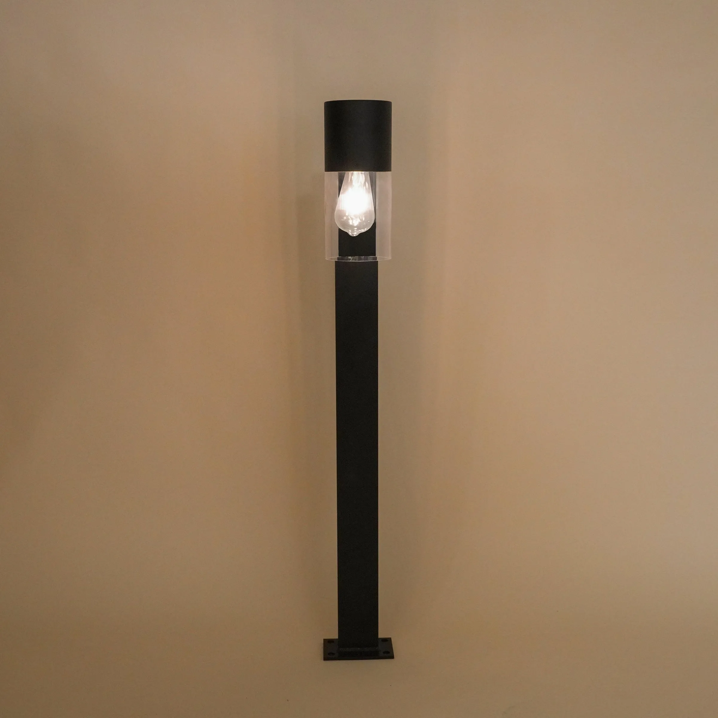 Solar Standleuchte Viola 100 cm mit LED-Glühbirne