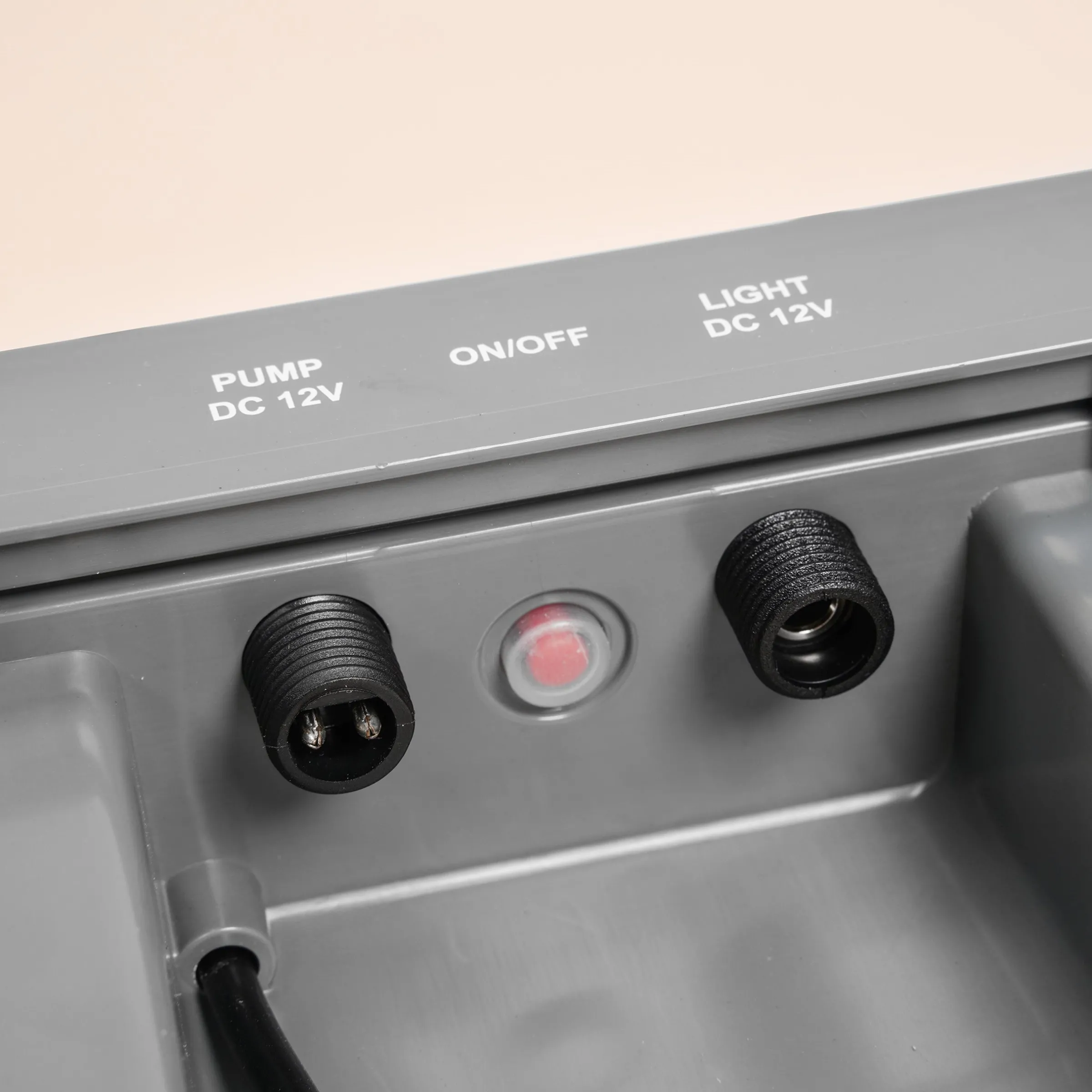 Solar Teichbelüfterset 25/600 5 Ausgänge mit 6 Ah LiFePO4 Akkuspeicher