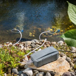 Solar Teichbelüfterset 8/200 mit 3,2 Ah Pb Akkuspeicher