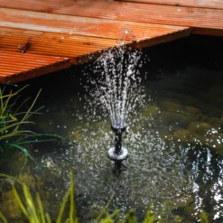 Solar Teichpumpenset 8/400 mit 4 Ah LiFePO4 Akkuspeicher